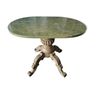 table basse patinée