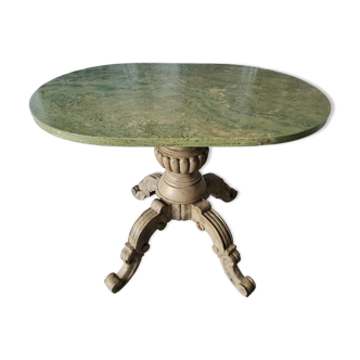 Patinated coffee table