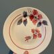 Lot de 12 assiettes semi creuses Sarreguemines, modèle « Clématites »