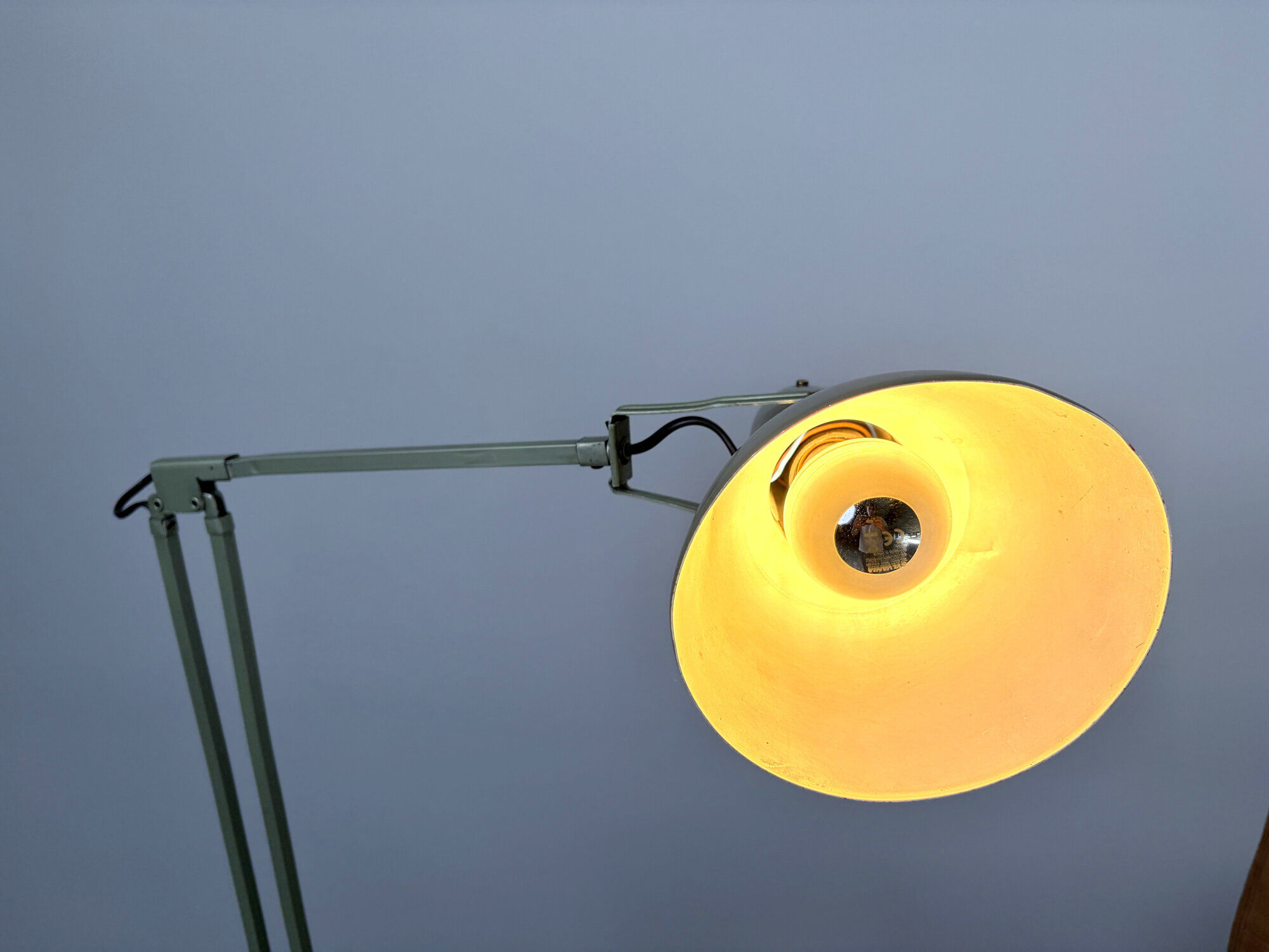 Articulated workshop light by Erpe, Belgium, 1950s