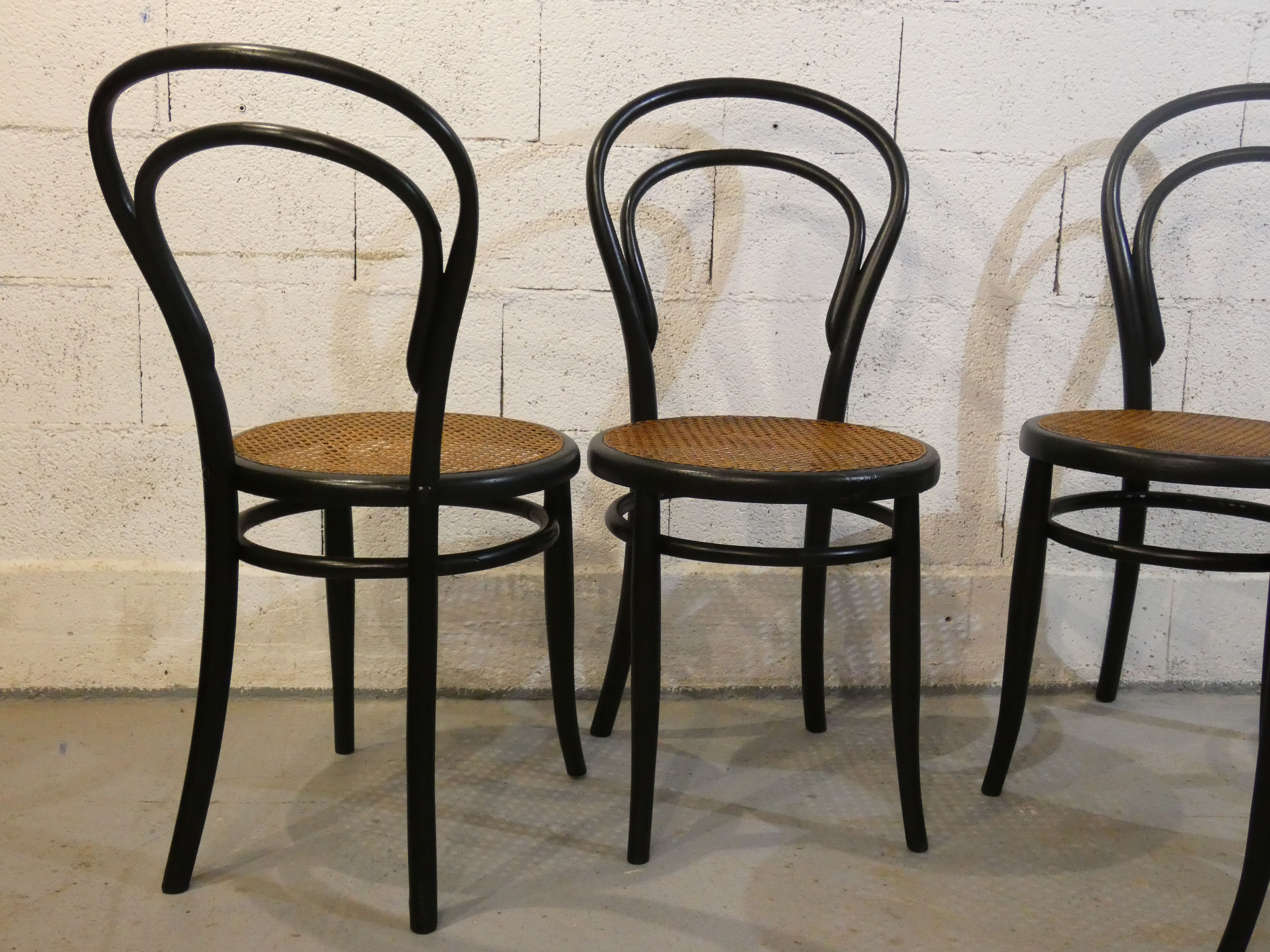 Set of 4 chairs type n°14 from Jacob and Joseph Kohn