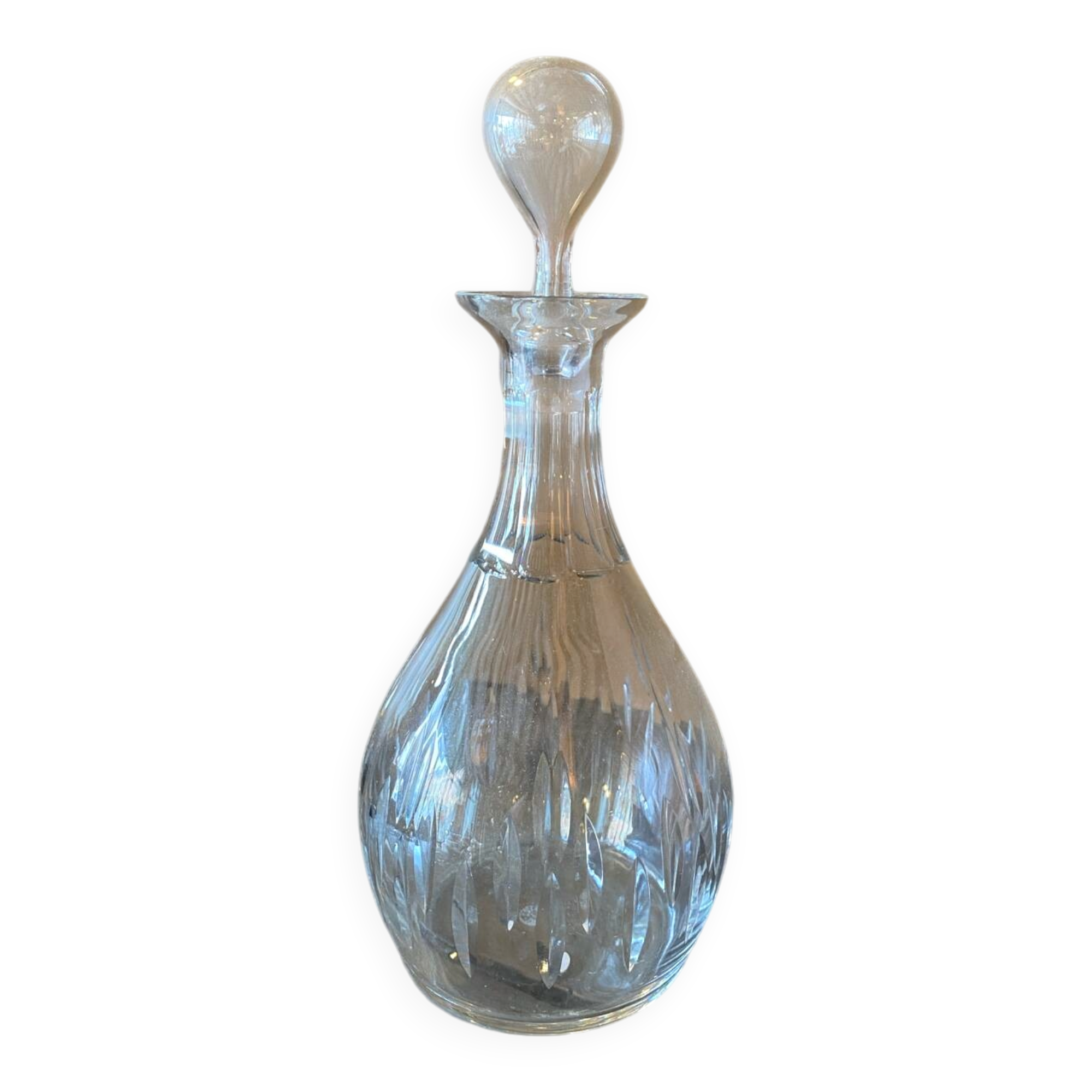 Antique crystal carafe