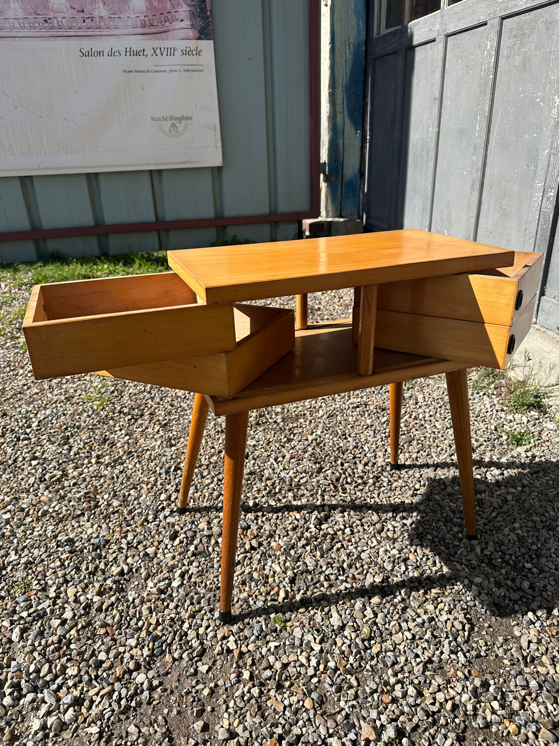 Scandinavian bedside tables