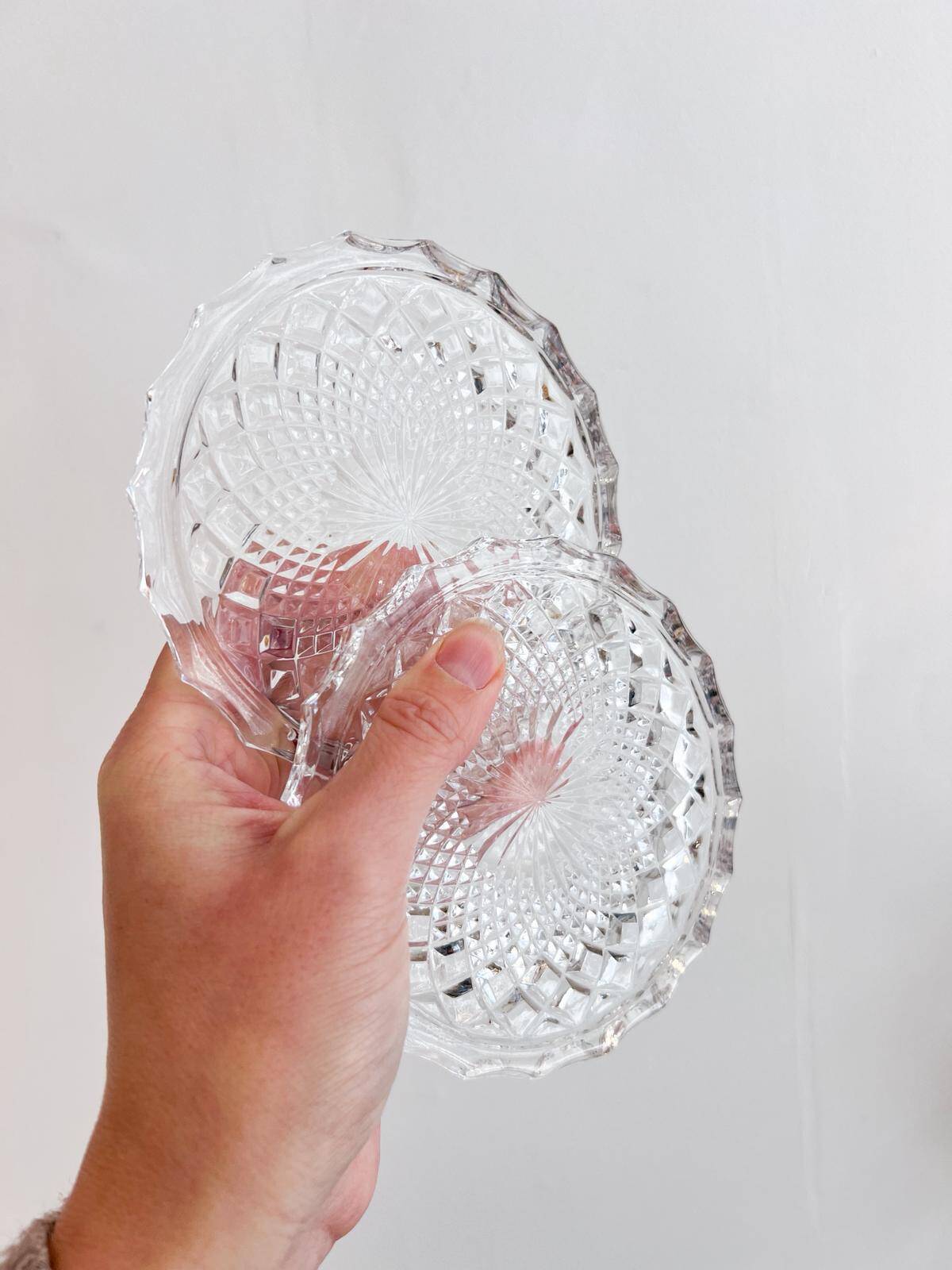 Crystal bottle coaster