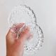 Dessous de bouteille en cristal