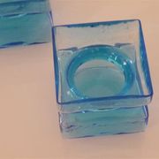 Paire de vases en verre de Helena Tynell