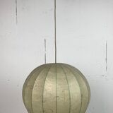 Mid-Century Space Age Cocoon Hanging Pendant Lamp in the style of Achille Castiglioni, 1960s