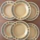 6 assiettes creuses Kiln Craft Bacchus | Grès anglais Staffordshire