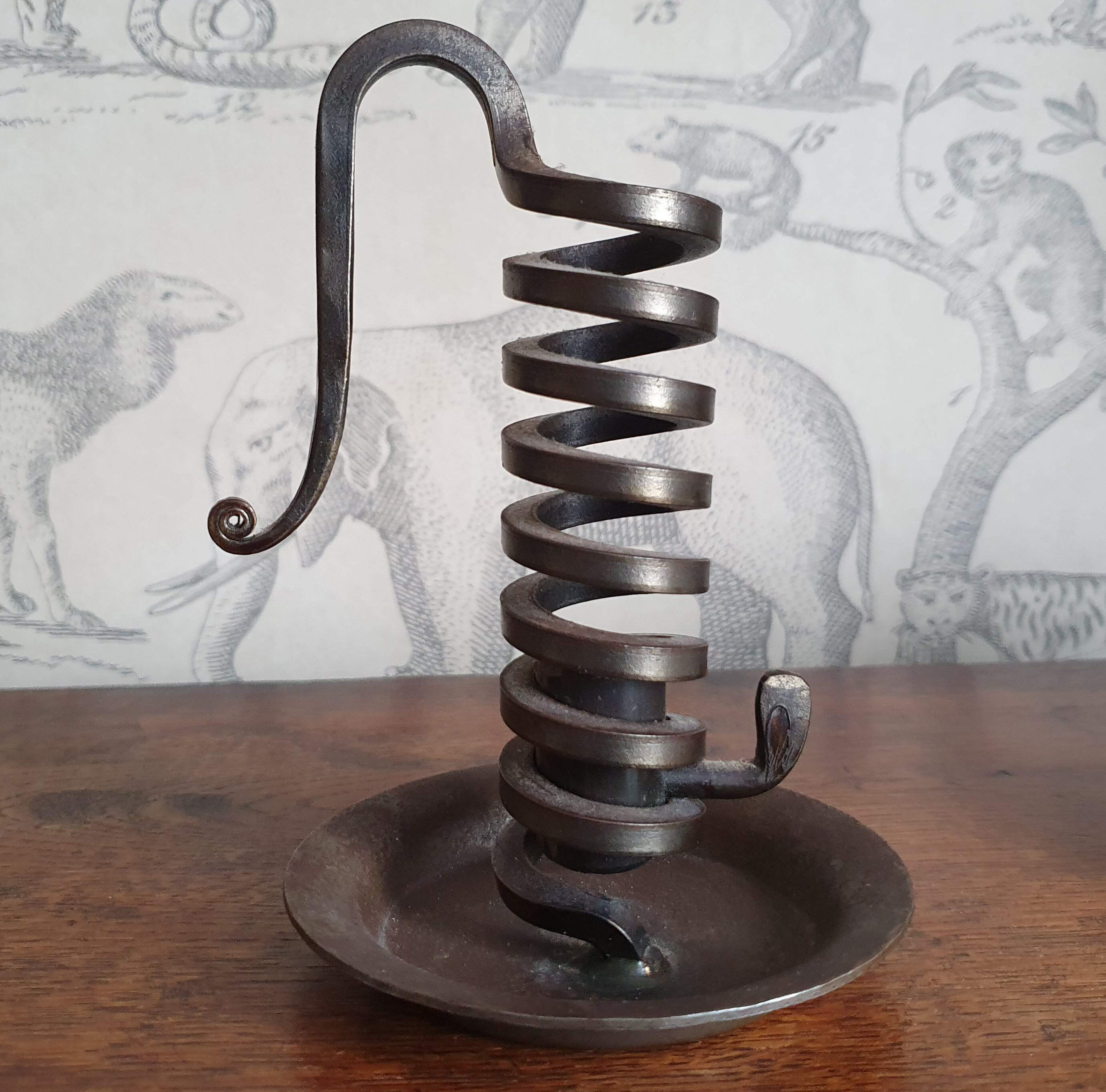 Pair of rat candlesticks from cave bouillot