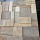 Decorative wall panel in solid oak
