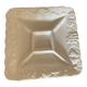 Plat carré céramique