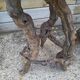 Pair of bar stools in vintage vine feet