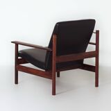 Lounge set by sven ivar dysthe for dokka møbler, 1960s – new black leather