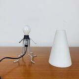 Tarogo lamp from the 90s, opaline and metal