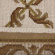 Tapis beige crème point d’aiguille55x110cm