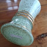 Art Deco vase in the style of Clichy Green