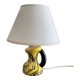 Vintage yellow and black ceramic lamp