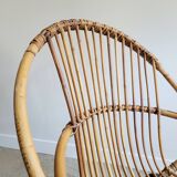 Adult rattan shell chair