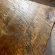 Brutalist solid oak coffee table