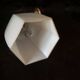 Golden brass wall light with glass tulip - dolphin pattern bathroom lamp