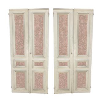 Four identical closet doors