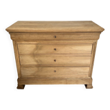 Commode louis Philipe 4 tiroirs aérogommé