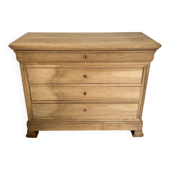 Louis Philipe chest of drawers with 4 airbrushed drawers