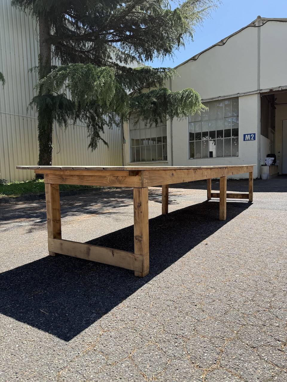 XXL 5 meter pine farmhouse table