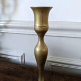 Pair of brass candlesticks
