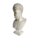 Greco-Roman bust in full plaster of Emperor Lucius Verus Borghese collection