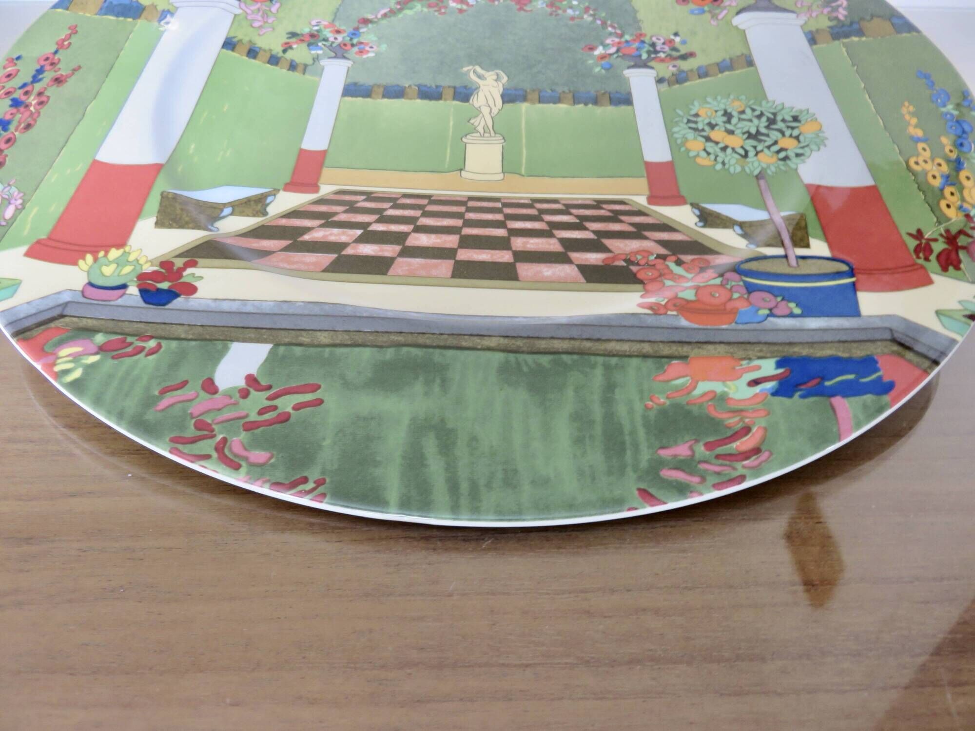 Villeroy & Boch, Raymond Charmaison, 1997, French Gardens, Large plate