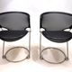 Set of 2 Wilkhahn Nuvola conference / dining room chairs by Herbert Ohl, 19