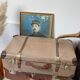 Old vintage suitcase