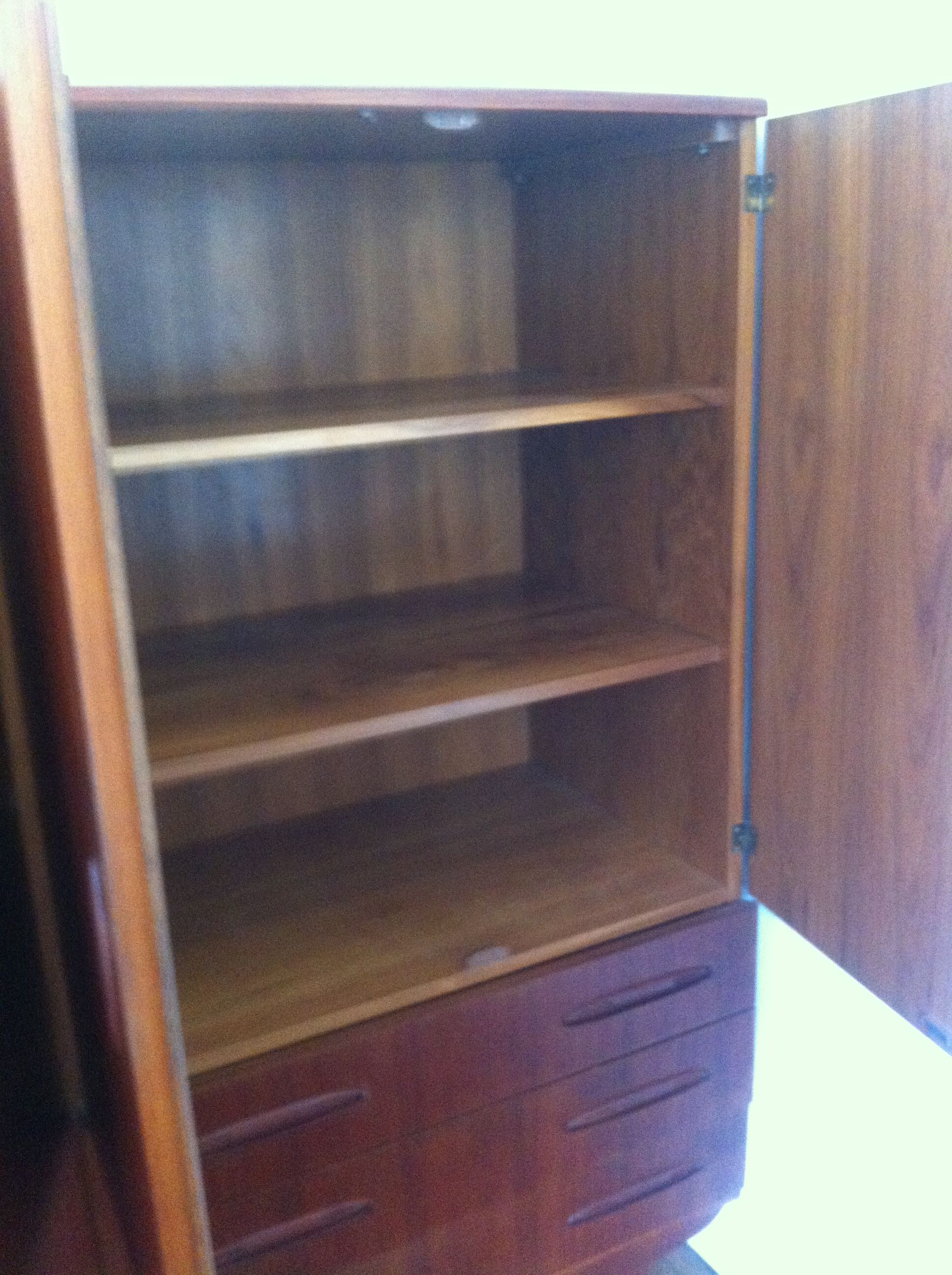 Teak wardrobe