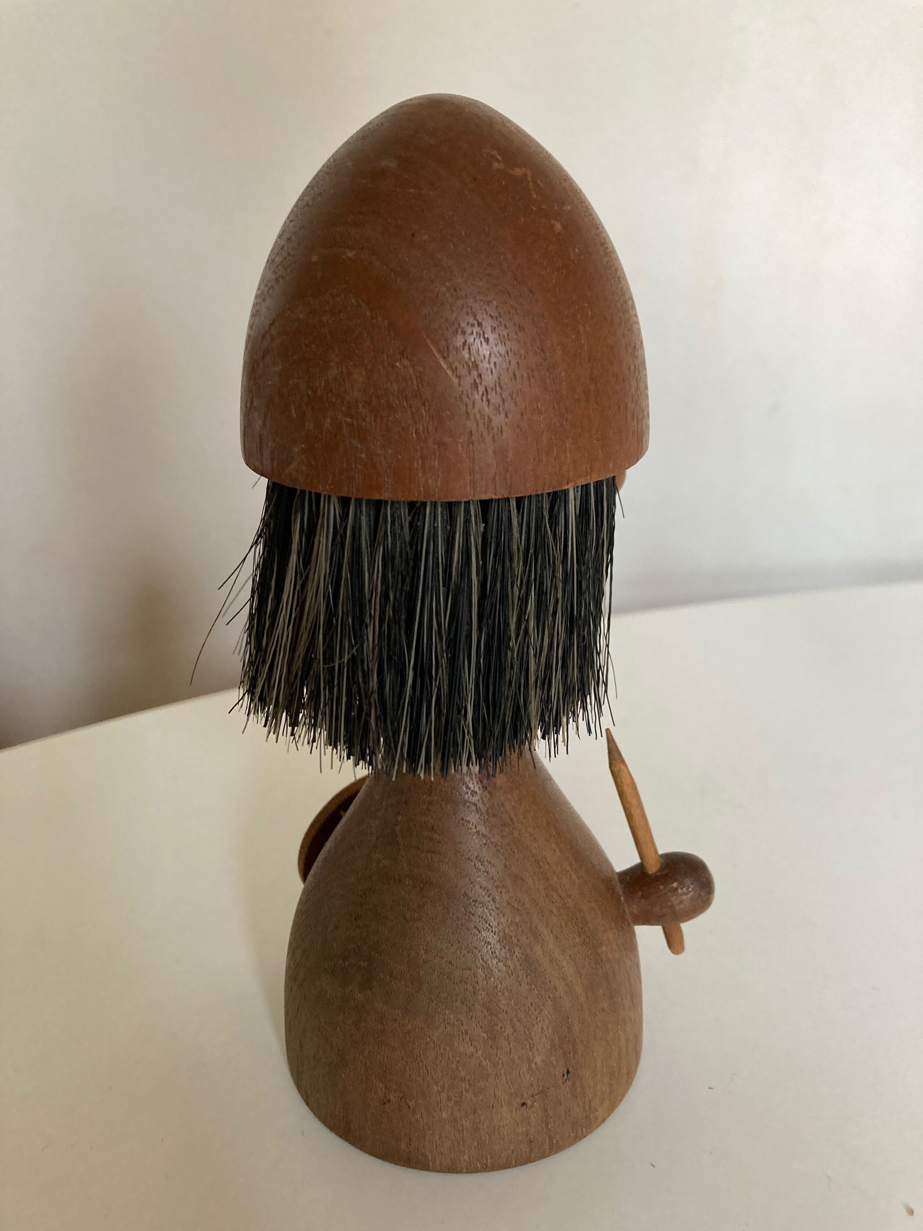 Viking doll by Kay Bojesen for Laurids Lønborg, teak Denmark 1950