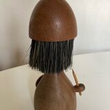 Poupée Viking de Kay Bojesen pour Laurids Lønborg, teck Denmark 1950
