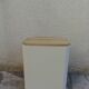 Beige vintage side tables, reimagined accent furniture.