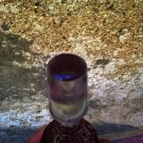 Cut crystal carafe
