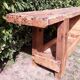 Workshop workbench L261xD50xH80,5cm old beech