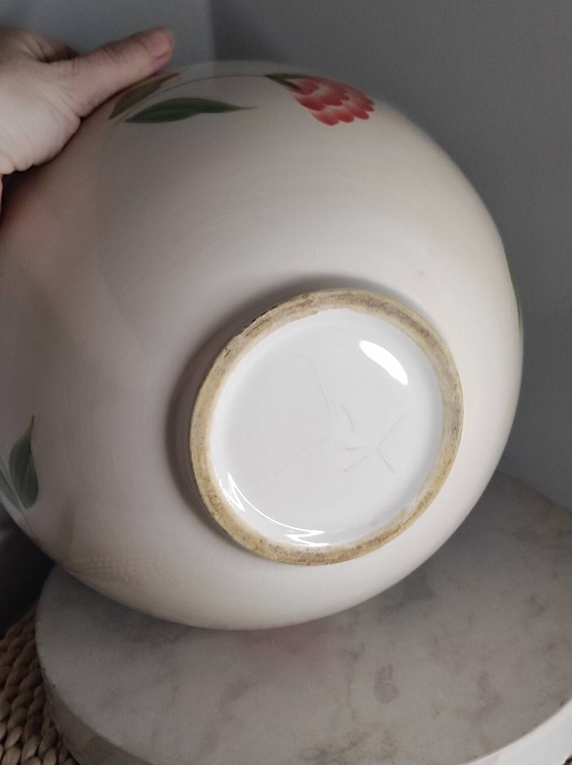 Vintage salad bowl