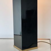 Large designer lamp to table of the 70s