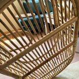 Rattan cradle