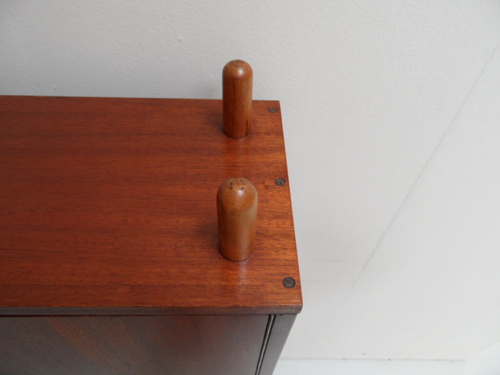 Vintage roomdivider open bookcase
