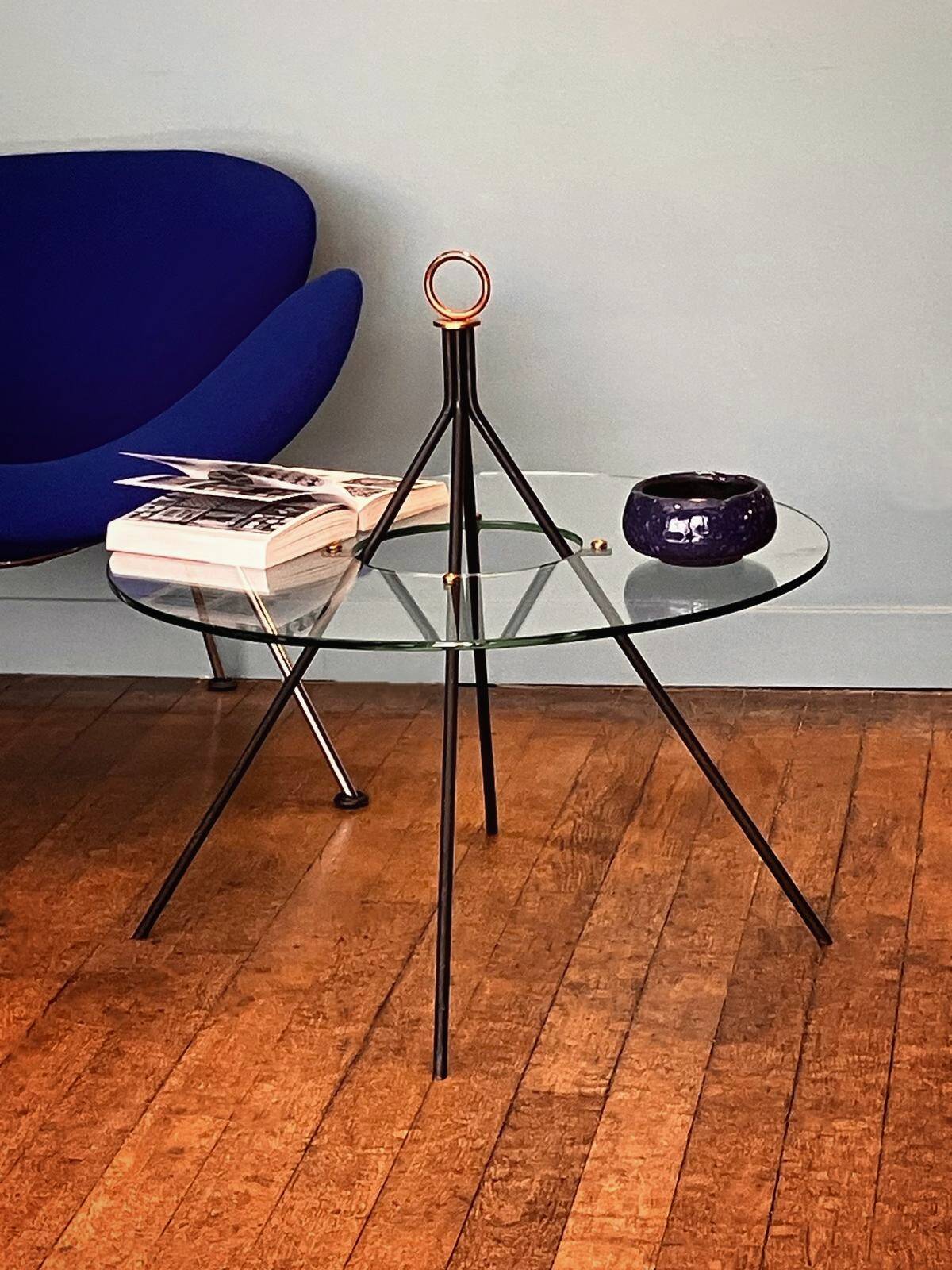 Roger Landault coffee table. 1950s