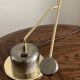 Massive vintage 80s swing arm table lamp