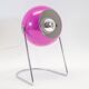 Space-age table lamp | purple and chrome | Vintage 70's