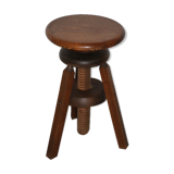 Tripod wood screw stool 1950