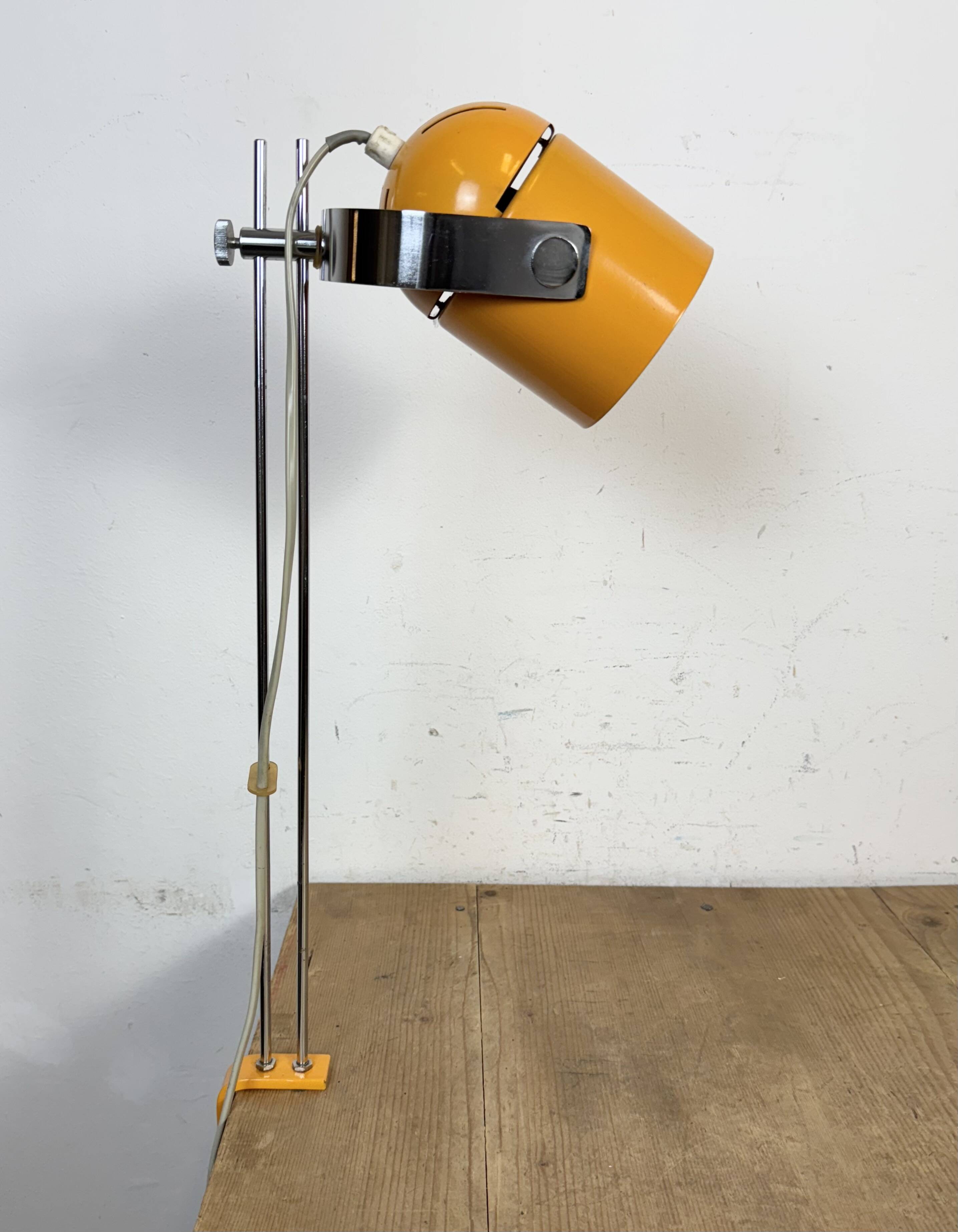 Orange Combi Lux Table Lamp by Stanislav Indra for Lidokov, 1970s