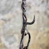 Brutalist floor lamp chain