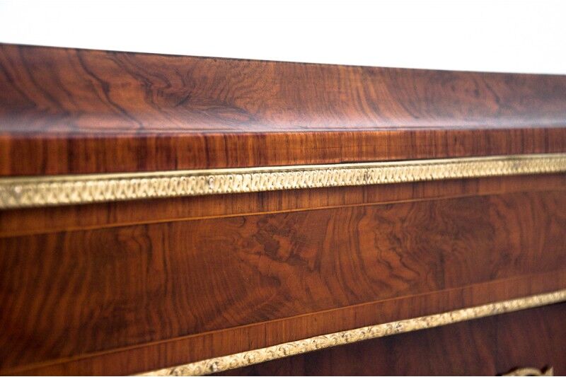 Antique French chest of drawers, late 19th century. After renovation.